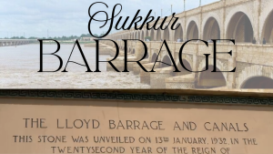 Sukkur barrage