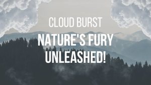 Cloud burst by Rabia Basri