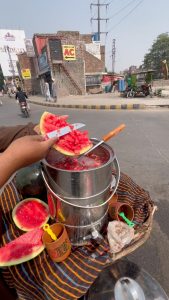 Watermelon juice Vendor .....By Explore with Bilal Malik