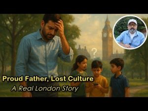 Proud father lost culture....Funpaaray by Azeem